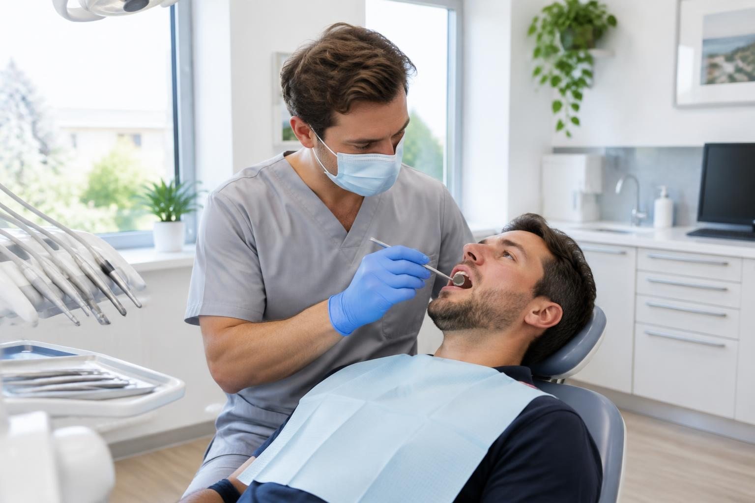 Illustrative general dental dental photograph, not the YV Dental team or premises