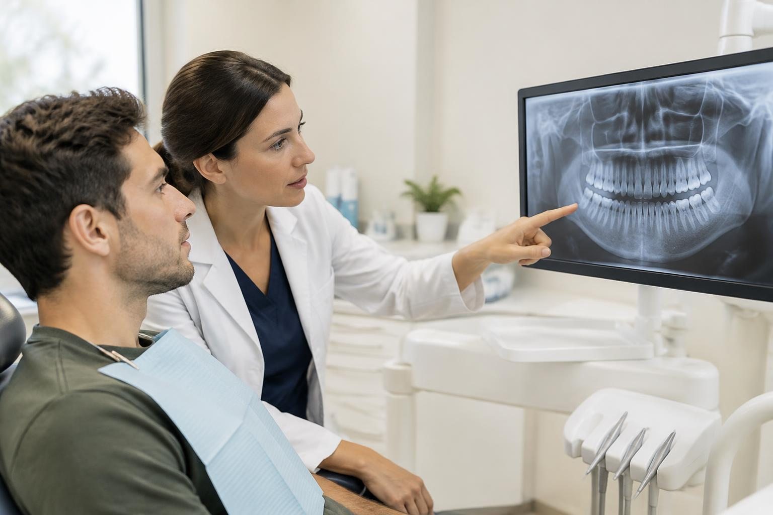 Illustrative wisdom teeth removal dental photograph, not the YV Dental team or premises